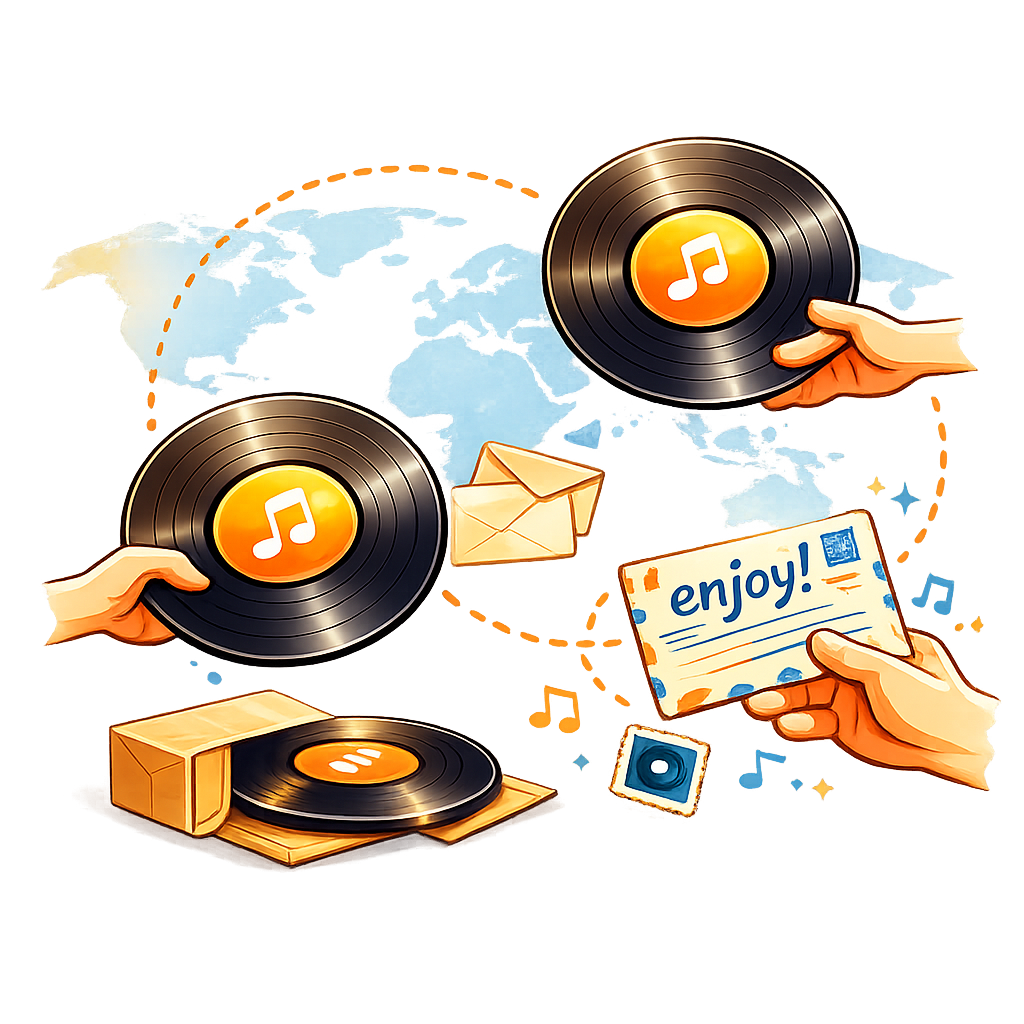 Records traveling the world